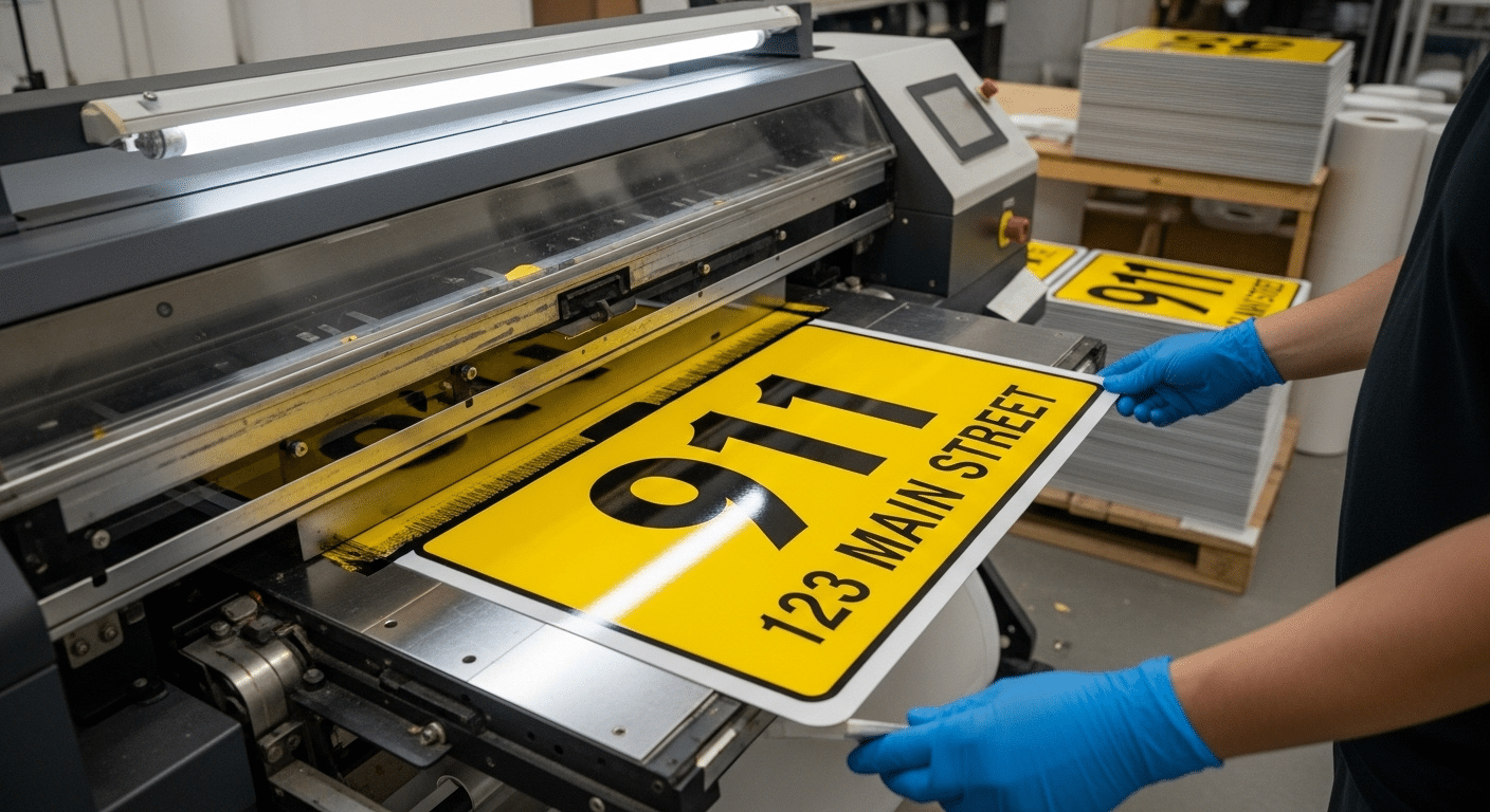 Address Signs - City Signworks project photo