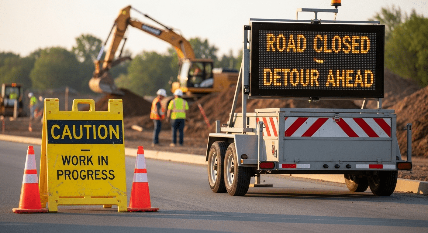 Signs for Construction - City Signworks project photo