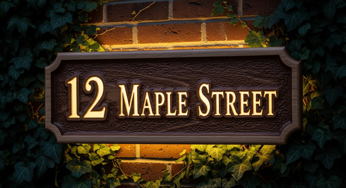 Address Signs - City Signworks project photo