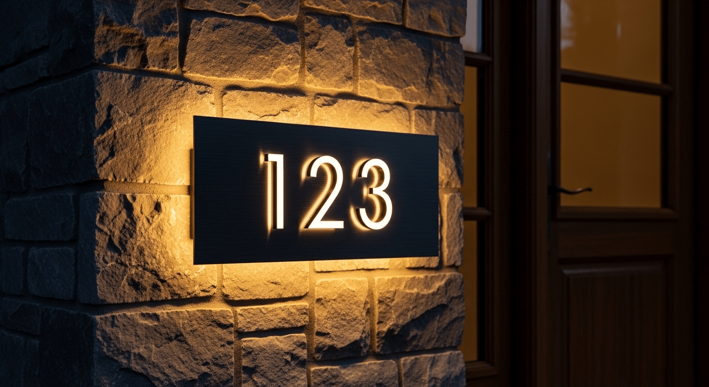 Address Signs - City Signworks project photo