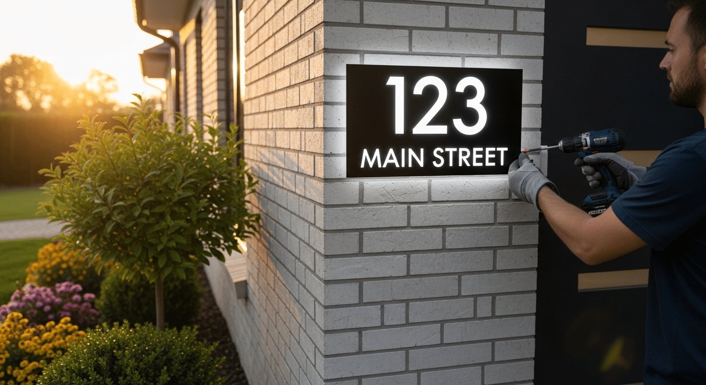Address Signs - City Signworks project photo