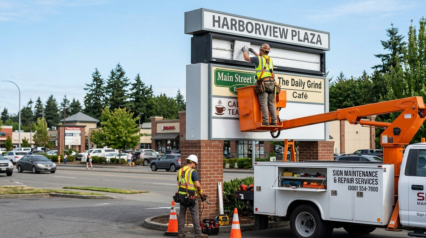 Sign Maintenance & Repair - City Signworks project photo
