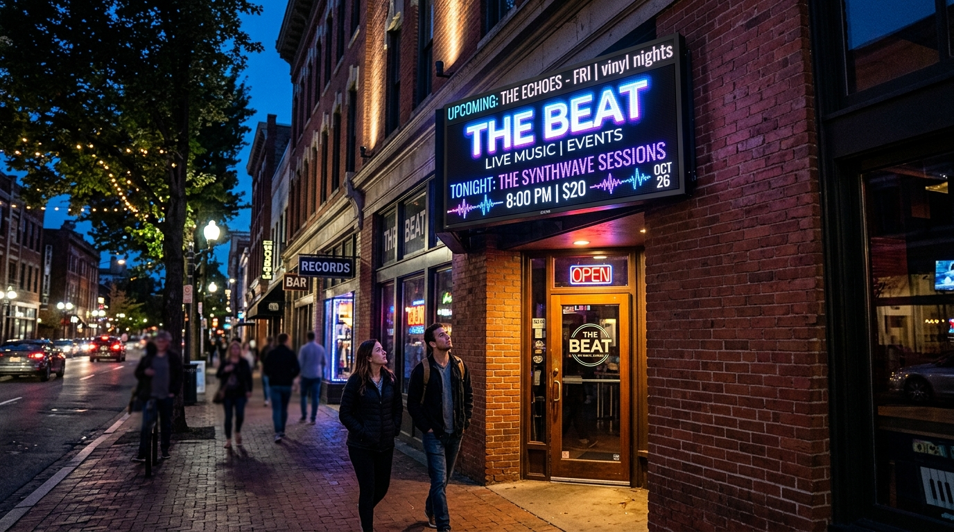 Digital Marquees / LED Signs - City Signworks project photo