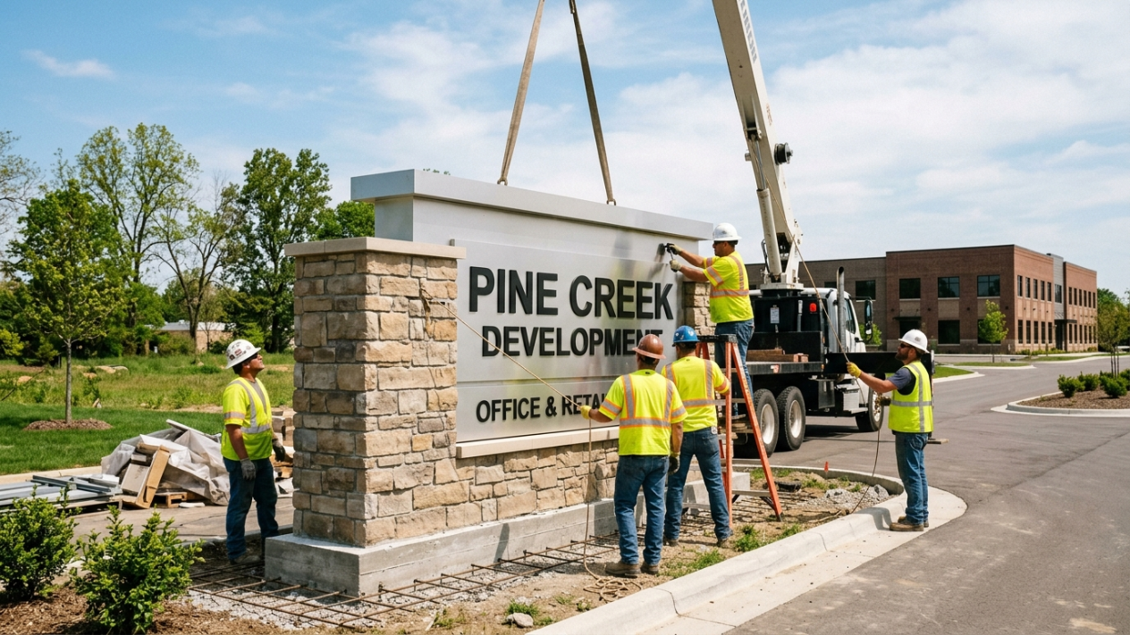 Monument & Pole Signs - City Signworks project photo