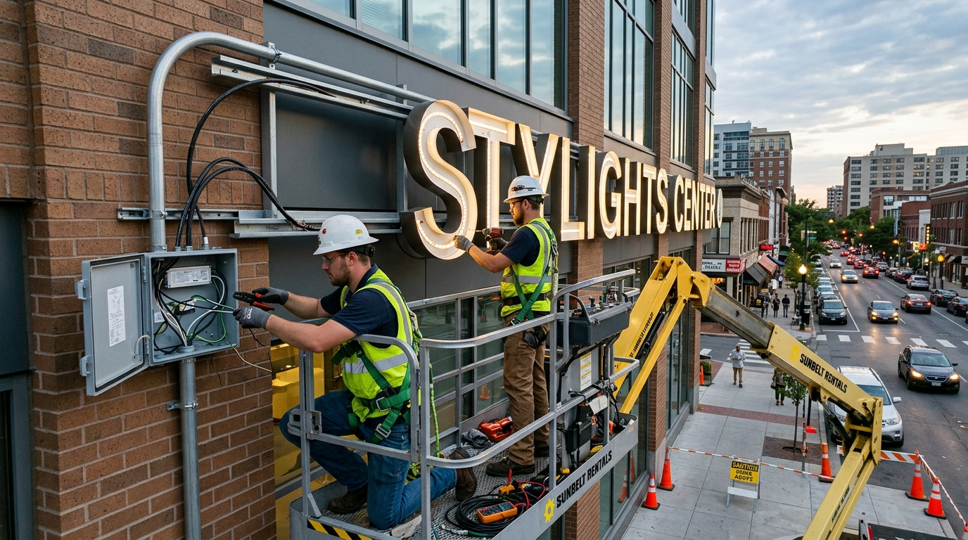 Lighting & Electrical - City Signworks project photo