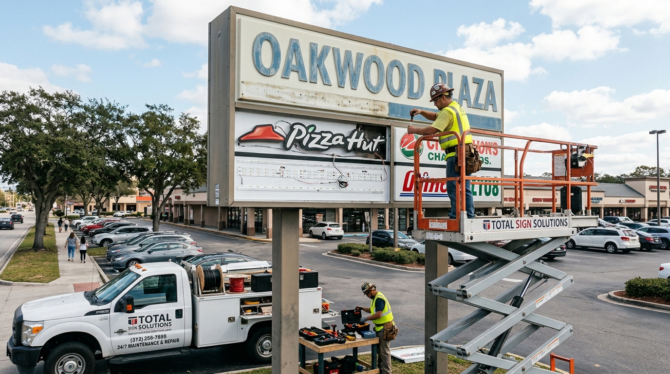 Sign Maintenance & Repair - City Signworks project photo