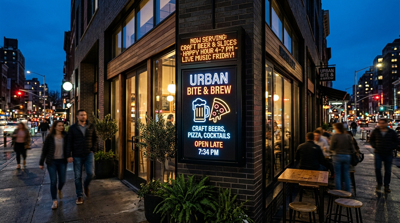 Digital Marquees / LED Signs - City Signworks project photo