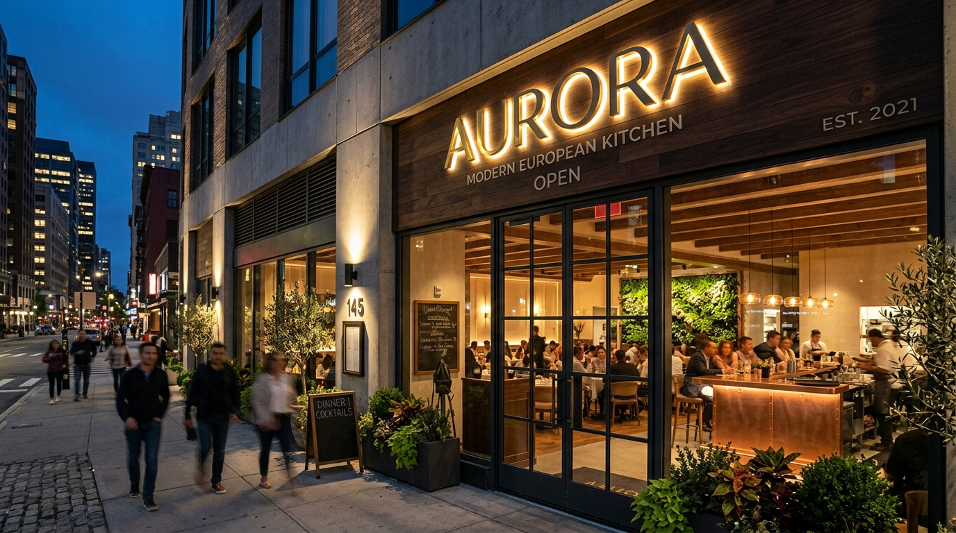 Signs for Restaurants - City Signworks project photo
