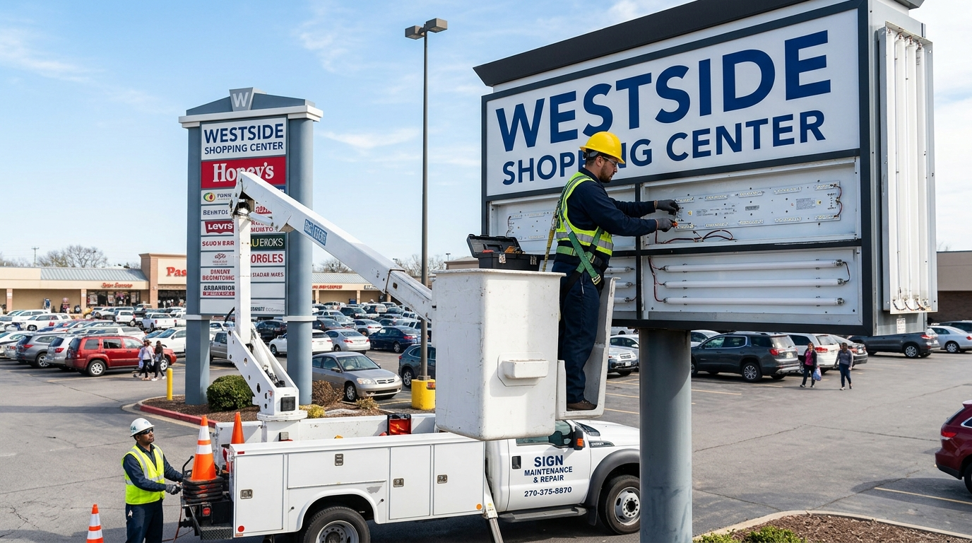 Sign Maintenance & Repair - City Signworks project photo
