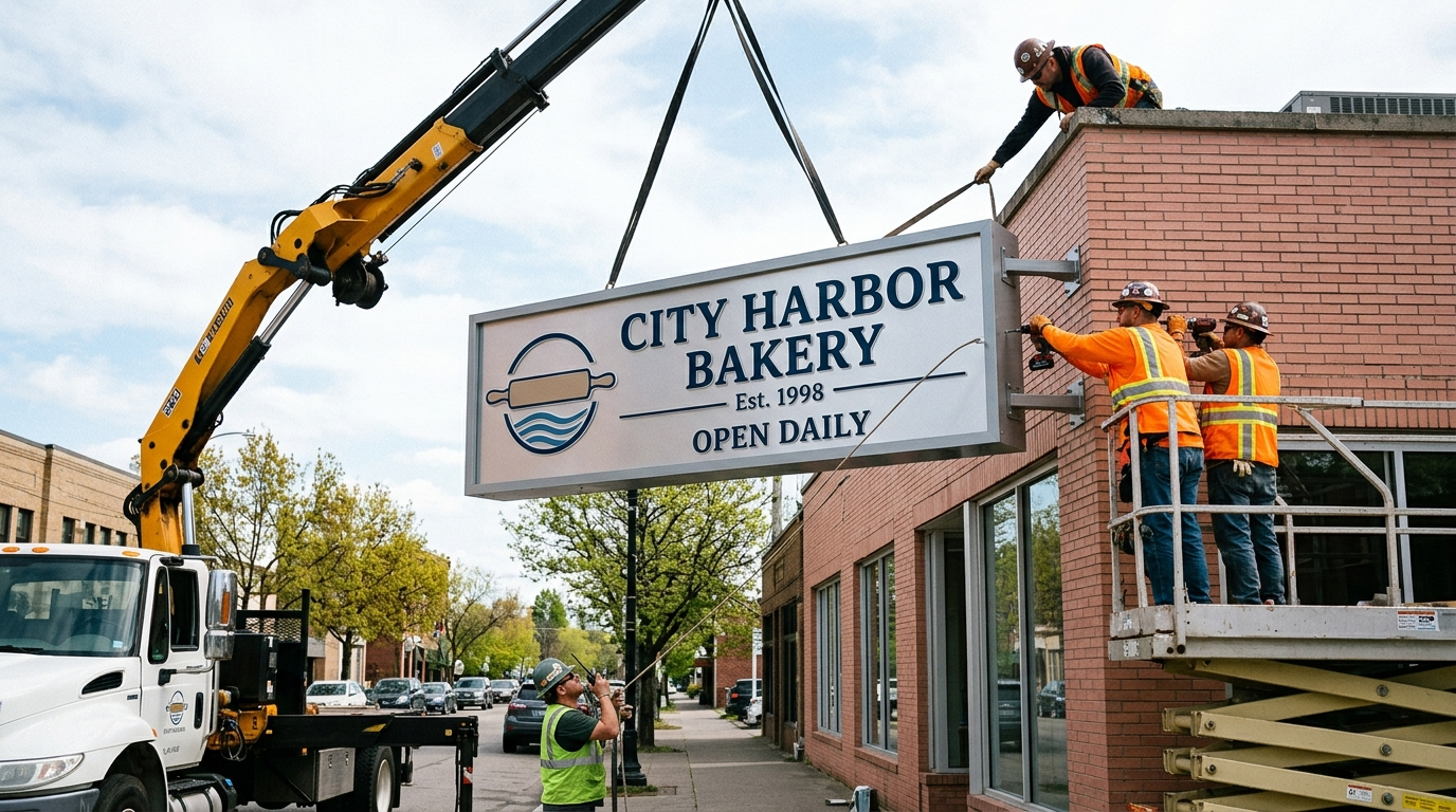Sign Installation - City Signworks project photo