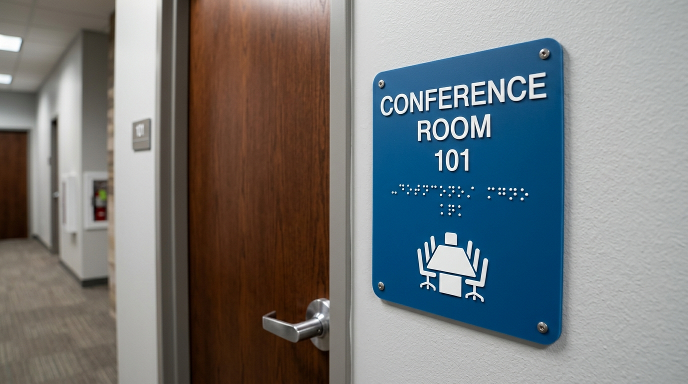 ADA Braille Signs - City Signworks project photo
