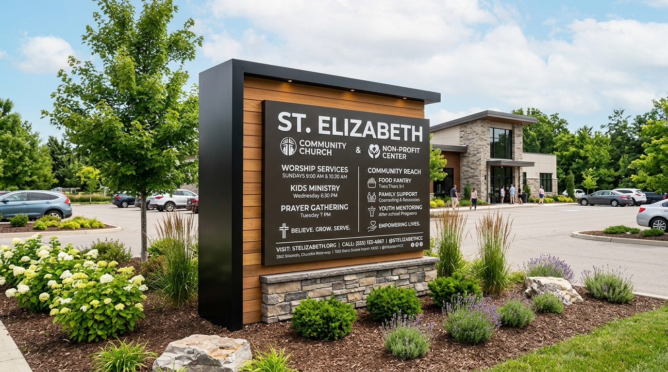 Signs for Non‑Profit & Churches - City Signworks project photo