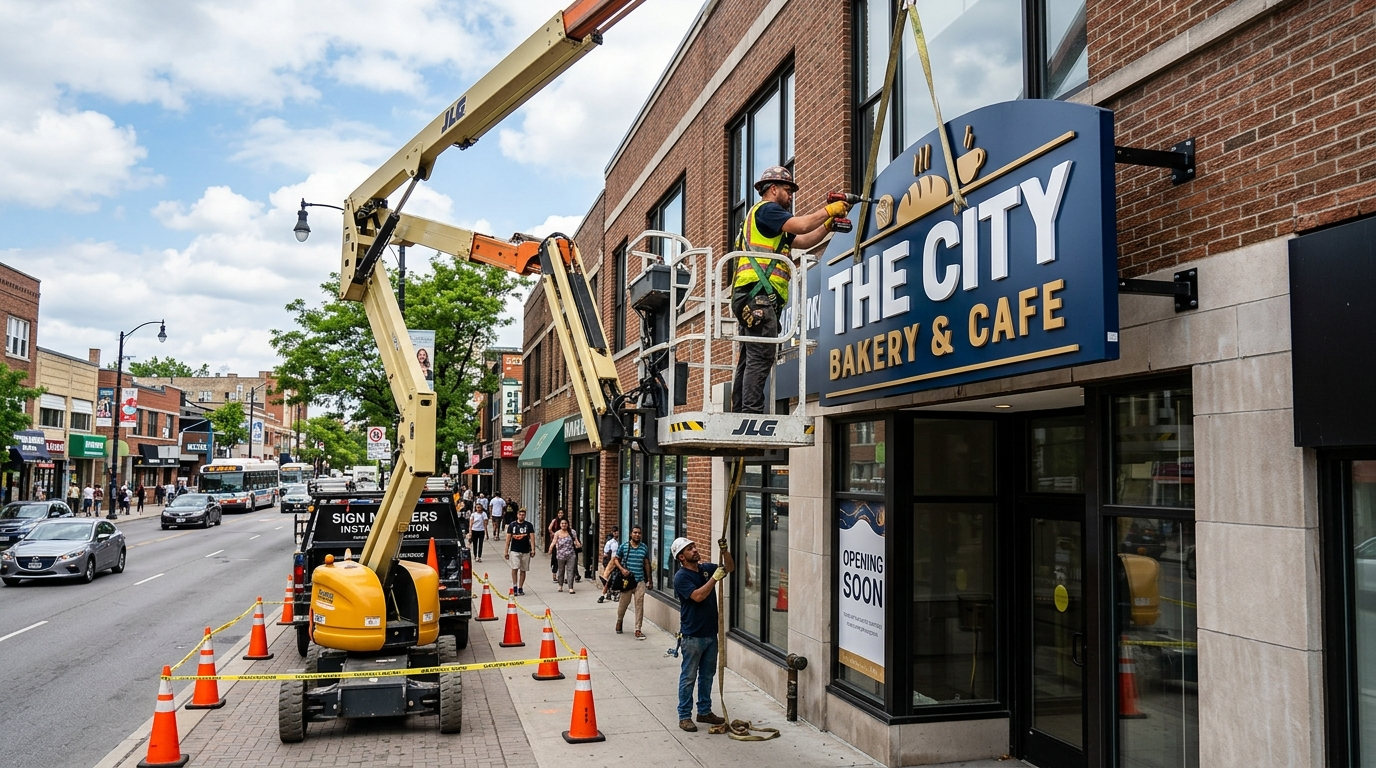 Sign Installation - City Signworks project photo