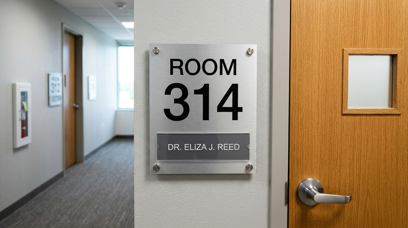 ADA Braille Signs - City Signworks project photo