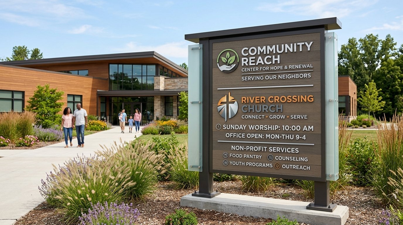 Signs for Non‑Profit & Churches - City Signworks project photo