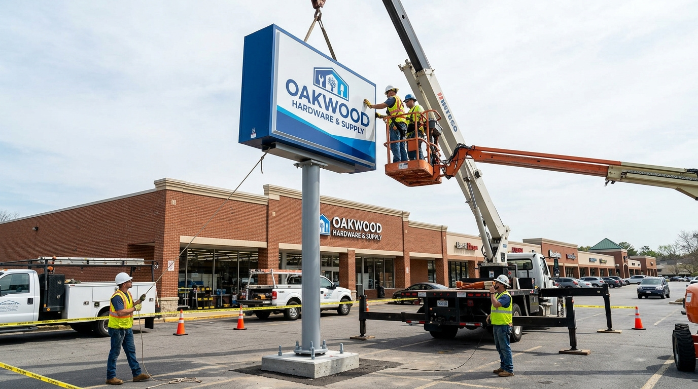 Sign Installation - City Signworks project photo