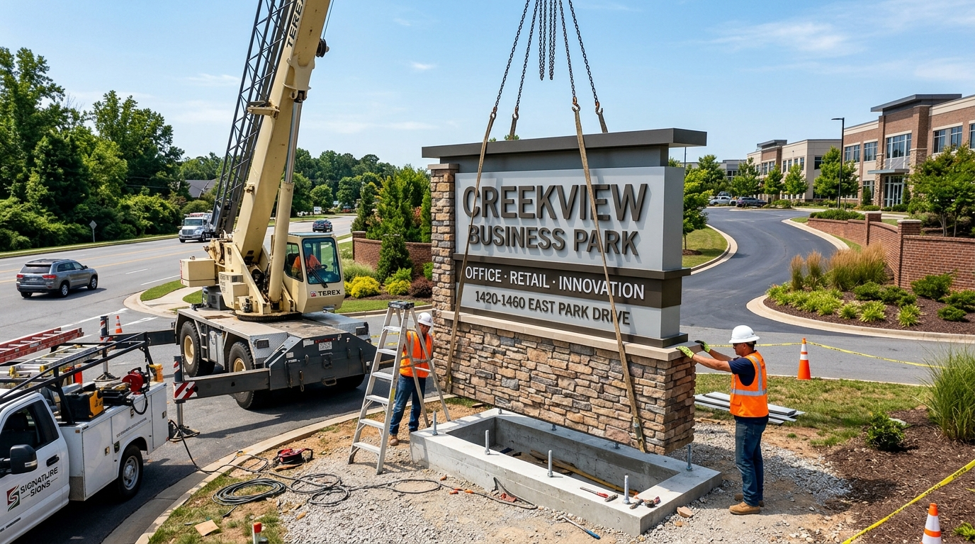 Sign Installation - City Signworks project photo
