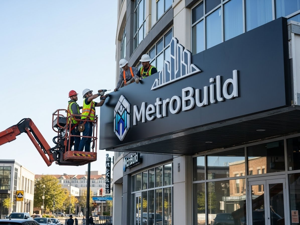 Signs for Real Estate Developers - City Signworks project photo