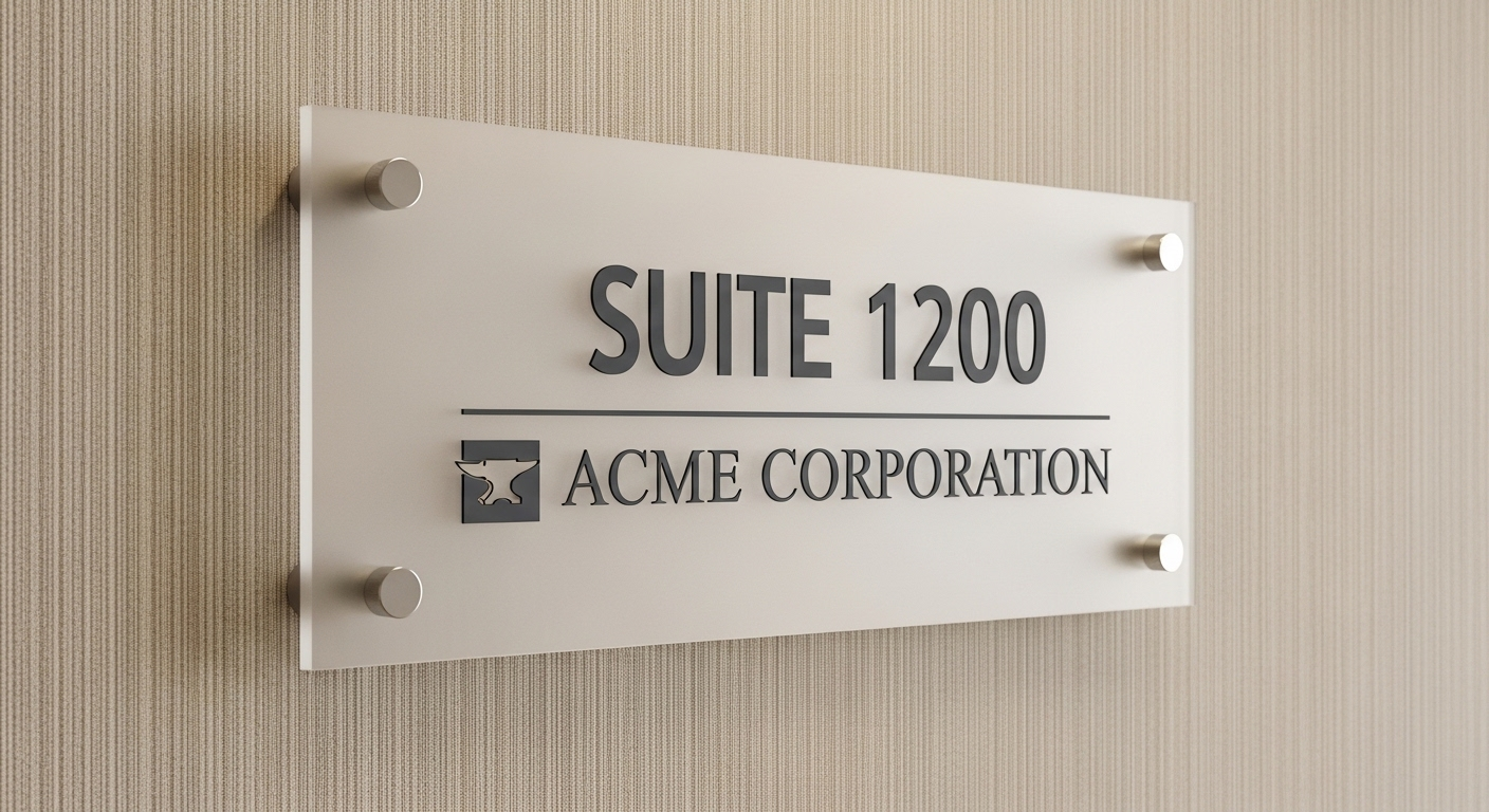Office Signs - City Signworks project photo