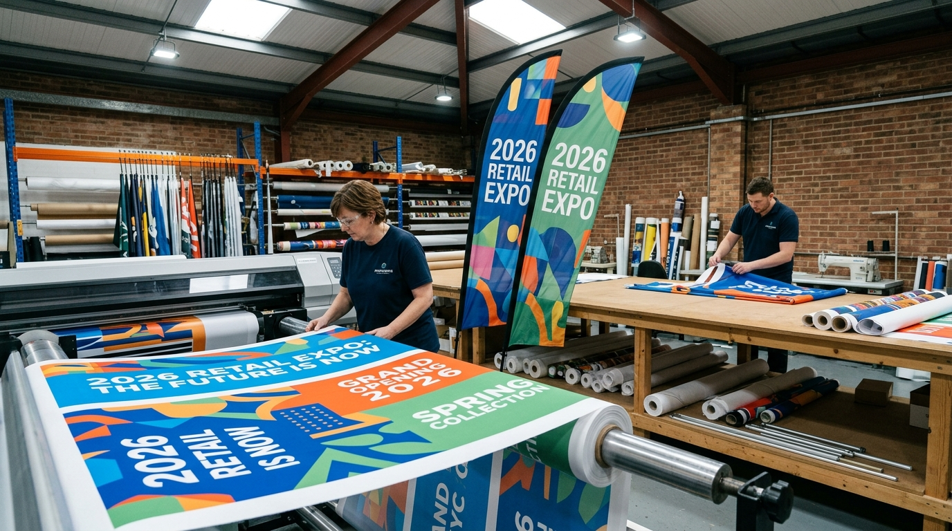 Flags & Feather Banners - City Signworks project photo