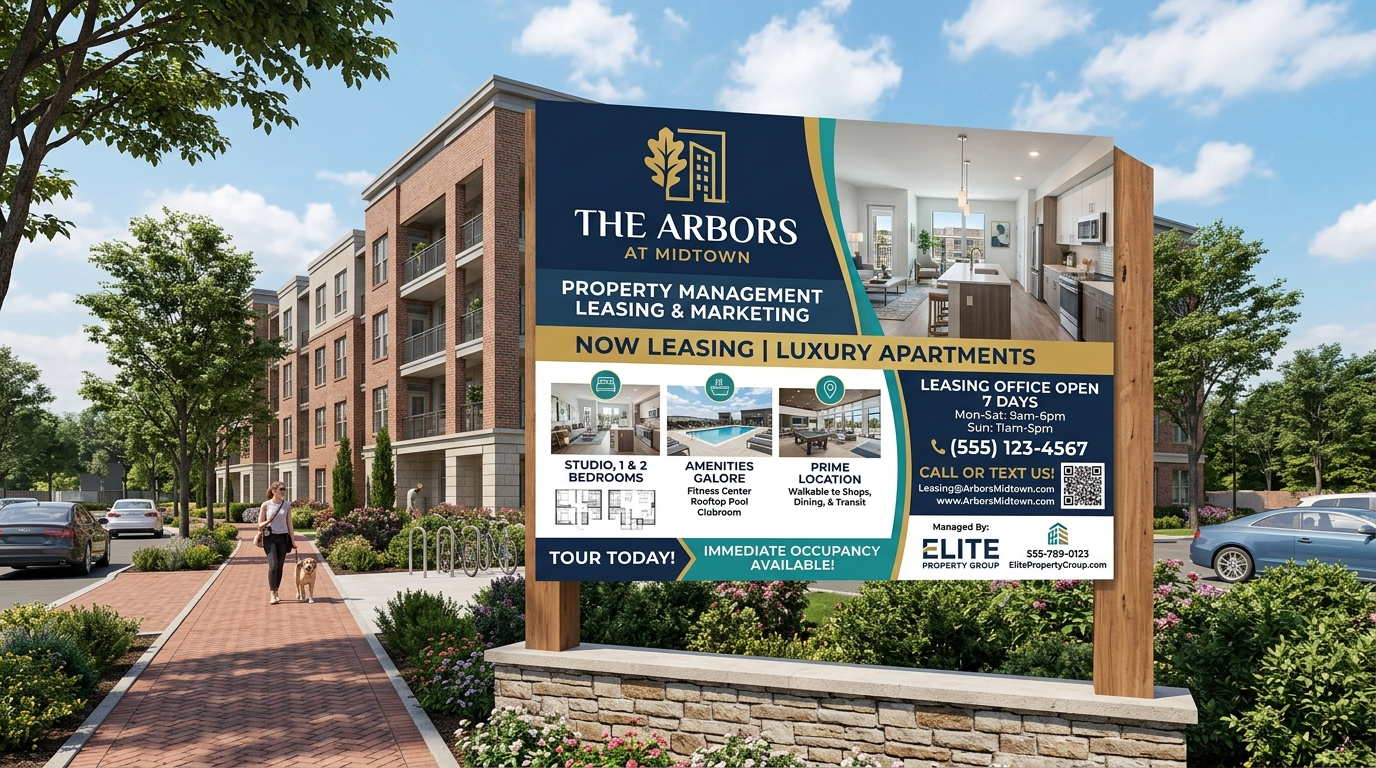 Signs for Property Management - City Signworks project photo