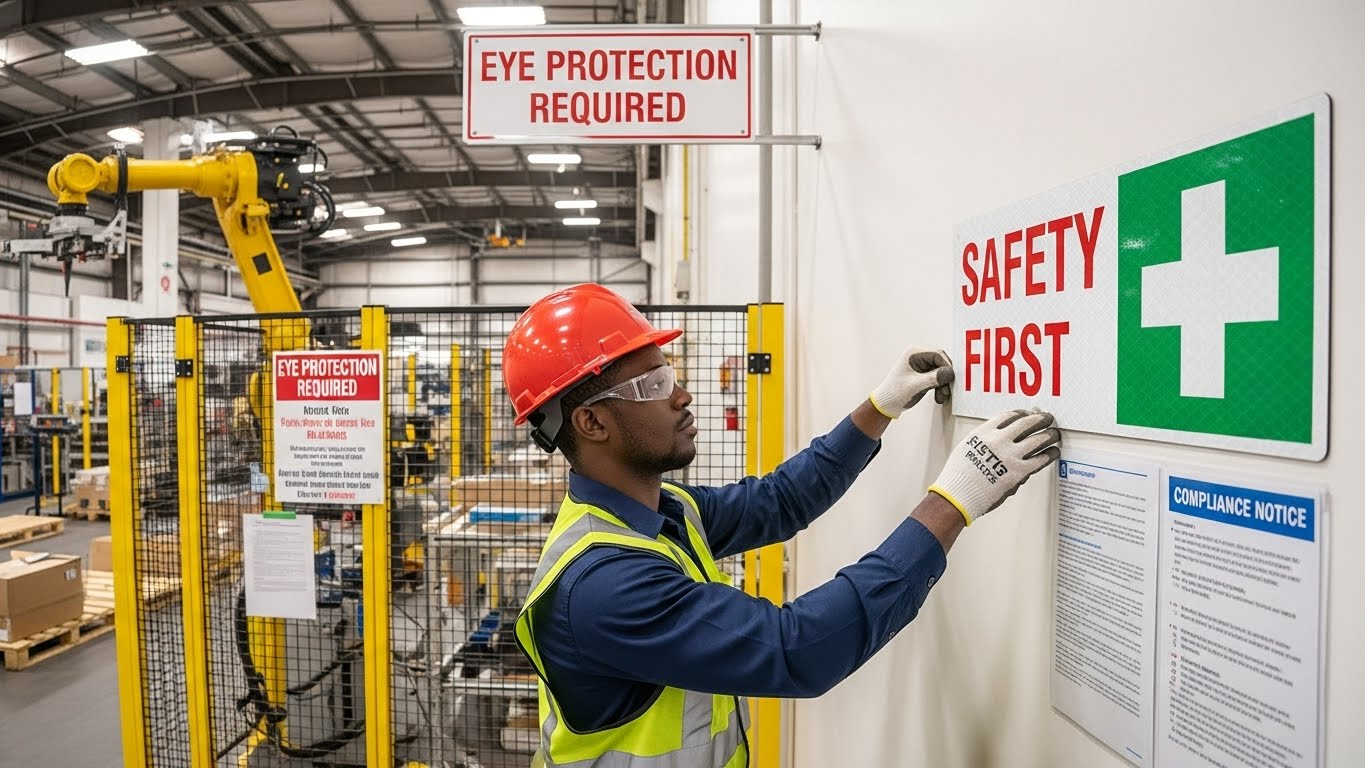 Construction Site Signs - City Signworks project photo