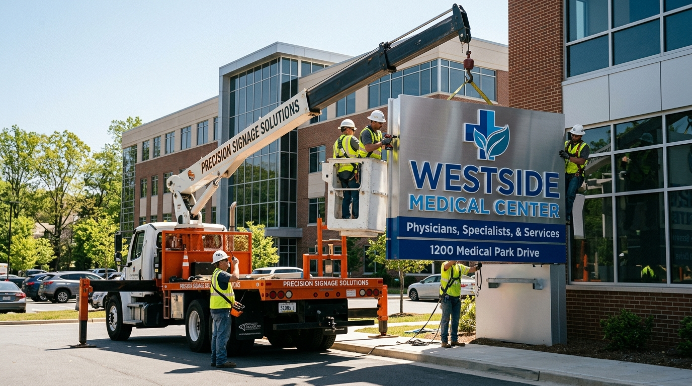 Signs for Healthcare - City Signworks project photo