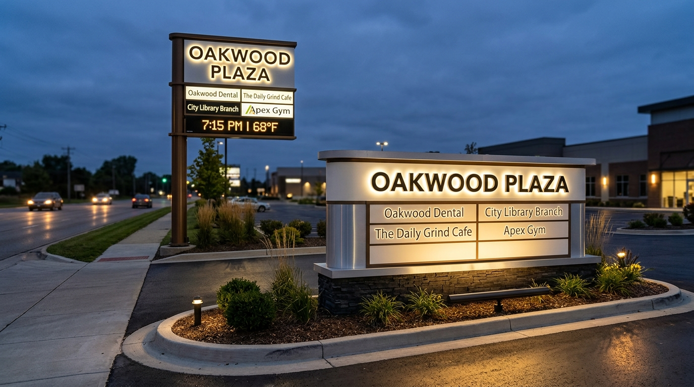 Monument & Pole Signs - City Signworks project photo