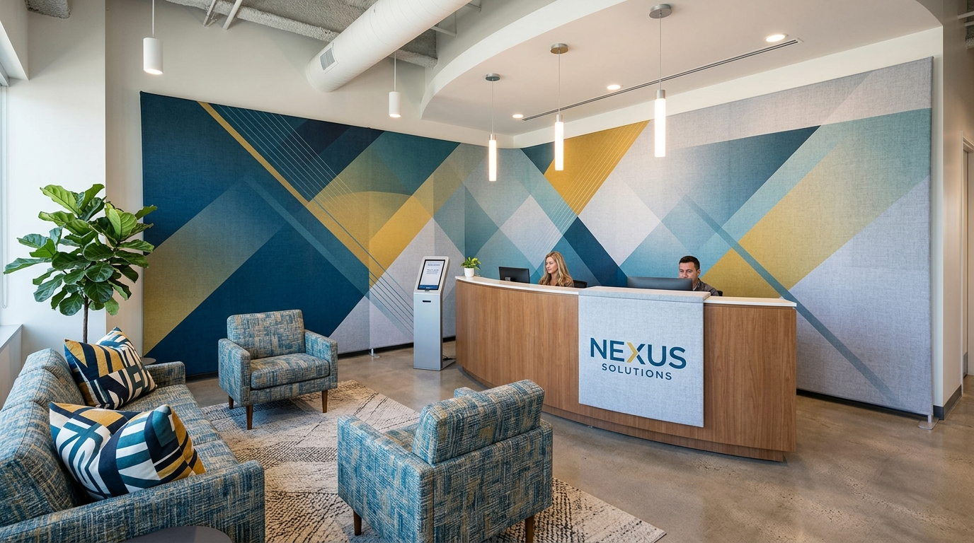 Reception & Interior Graphics - City Signworks project photo