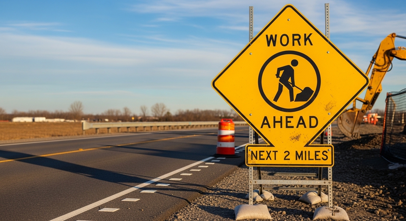 Construction Site Signs - City Signworks project photo