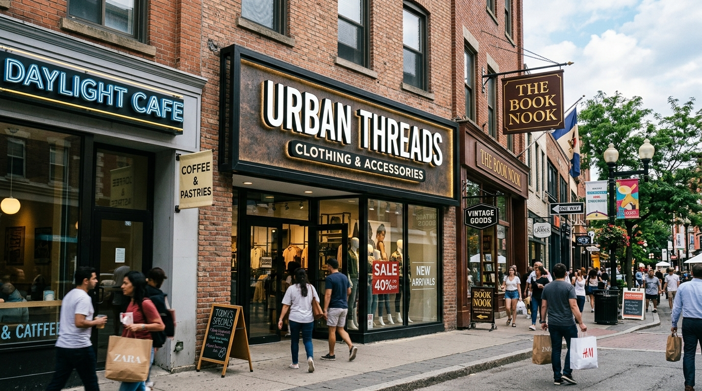 Signs for Retail - City Signworks project photo