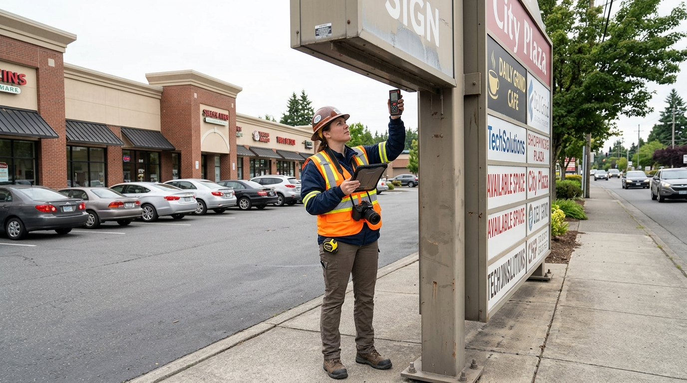 Survey & Site Assessment - City Signworks project photo
