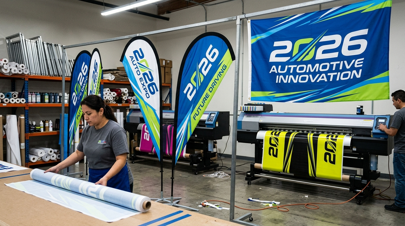 Flags & Feather Banners - City Signworks project photo