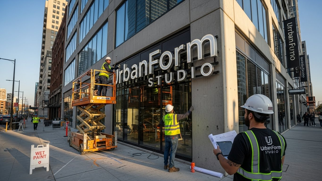 Signs for Architecture & Design - City Signworks project photo
