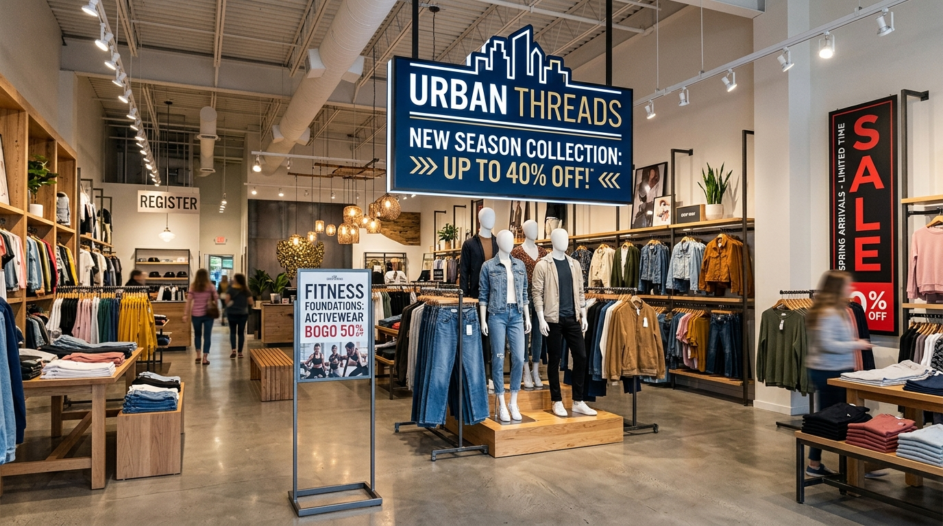 Signs for Retail - City Signworks project photo