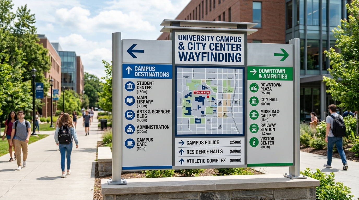 Directional & Wayfinding Signs - City Signworks project photo