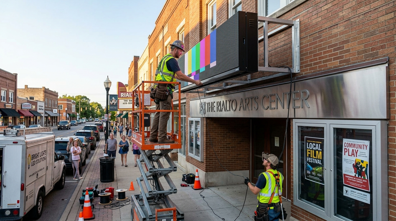 Digital Marquees / LED Signs - City Signworks project photo