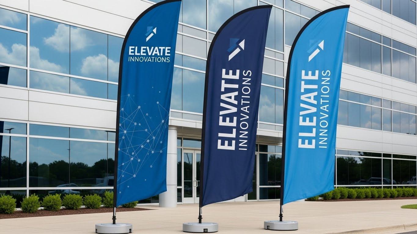 Flags & Feather Banners - City Signworks project photo