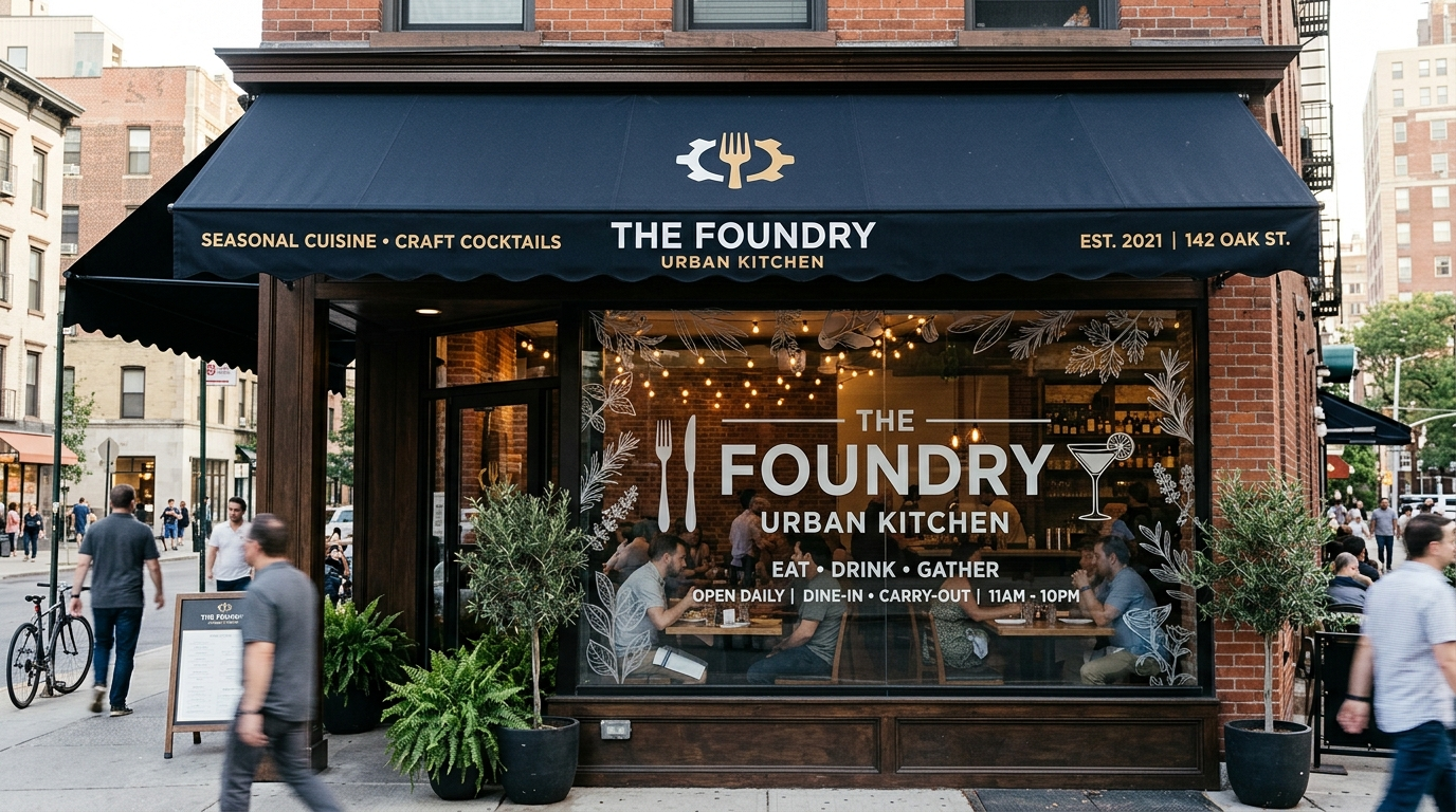 Signs for Restaurants - City Signworks project photo