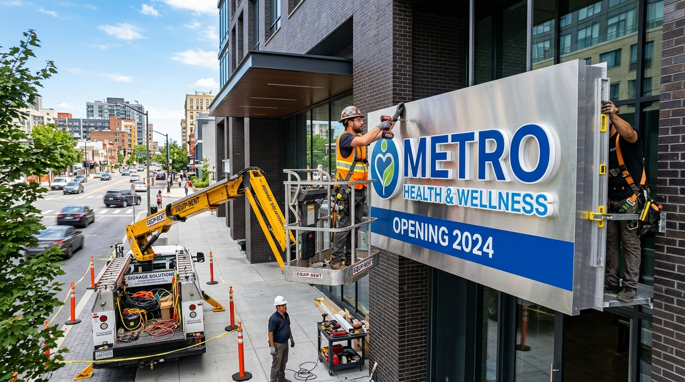 Sign Installation - City Signworks project photo