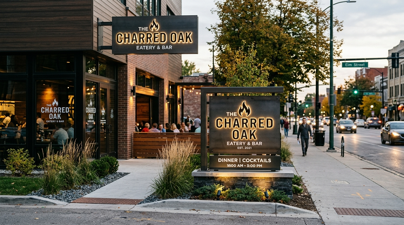 Signs for Restaurants - City Signworks project photo