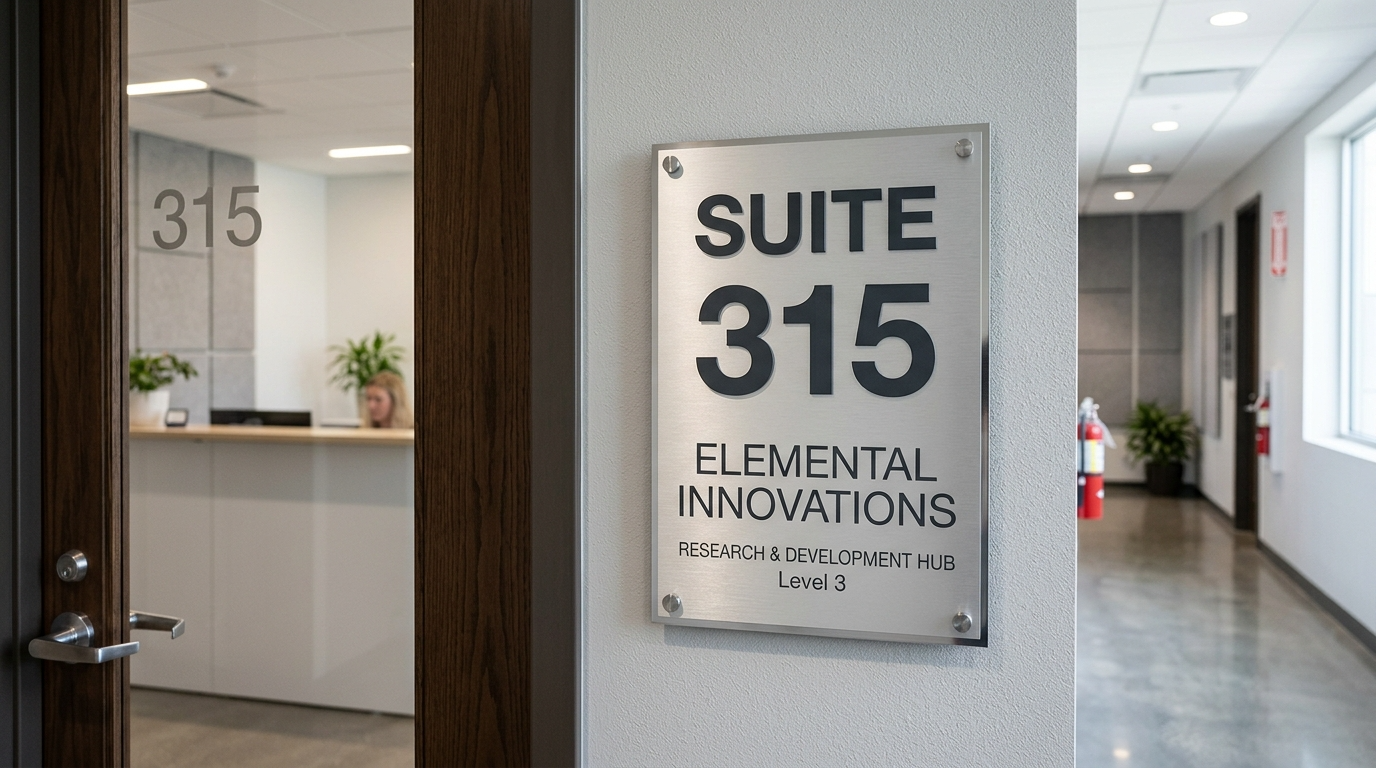 Office Signs - City Signworks project photo