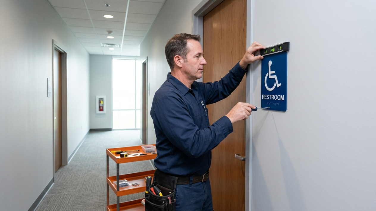 ADA Braille Signs - City Signworks project photo