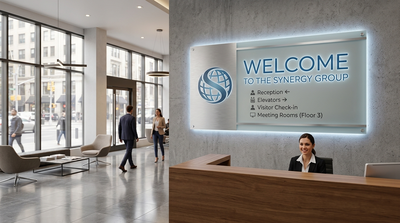Lobby Signs - City Signworks project photo