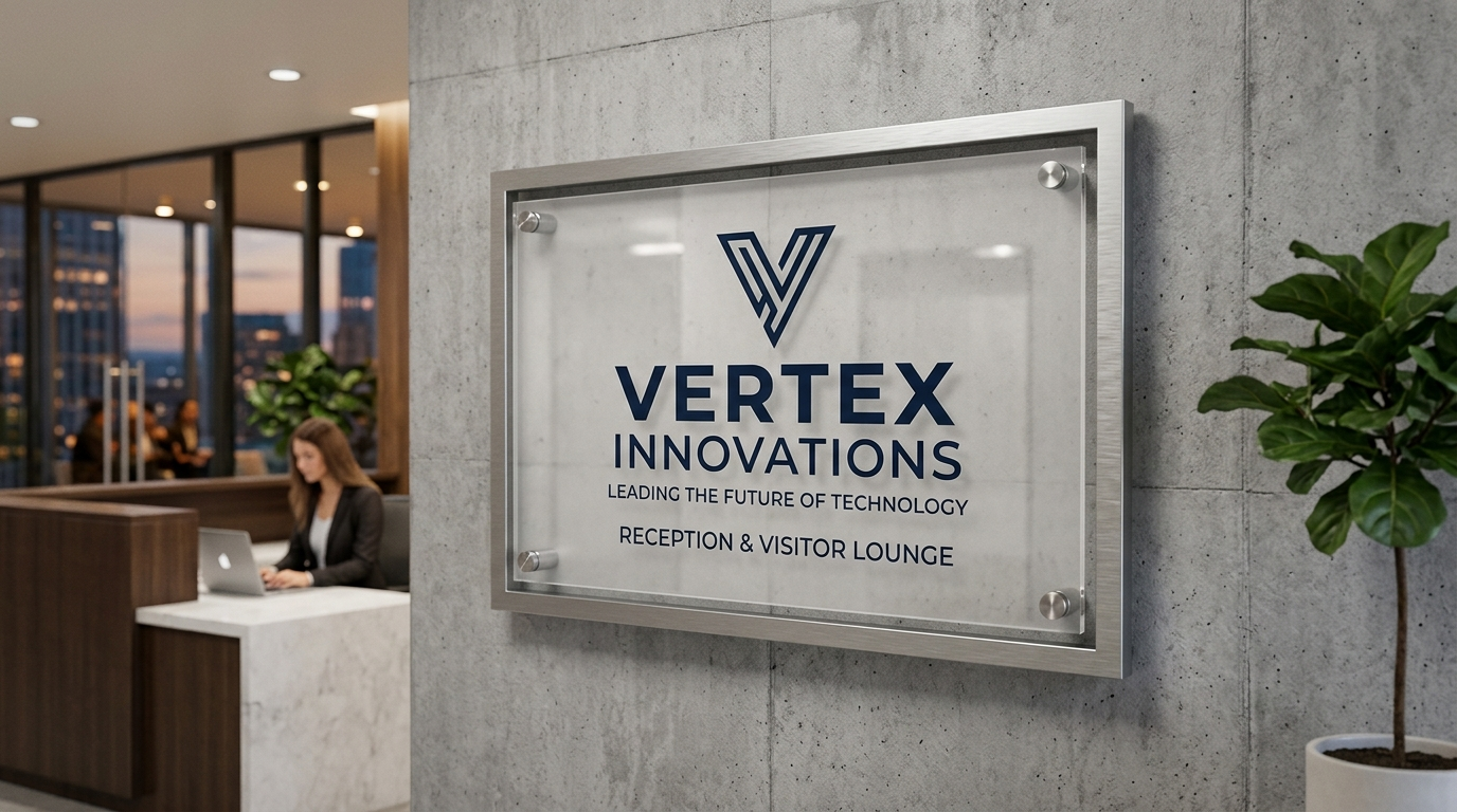Acrylic Signs - City Signworks project photo