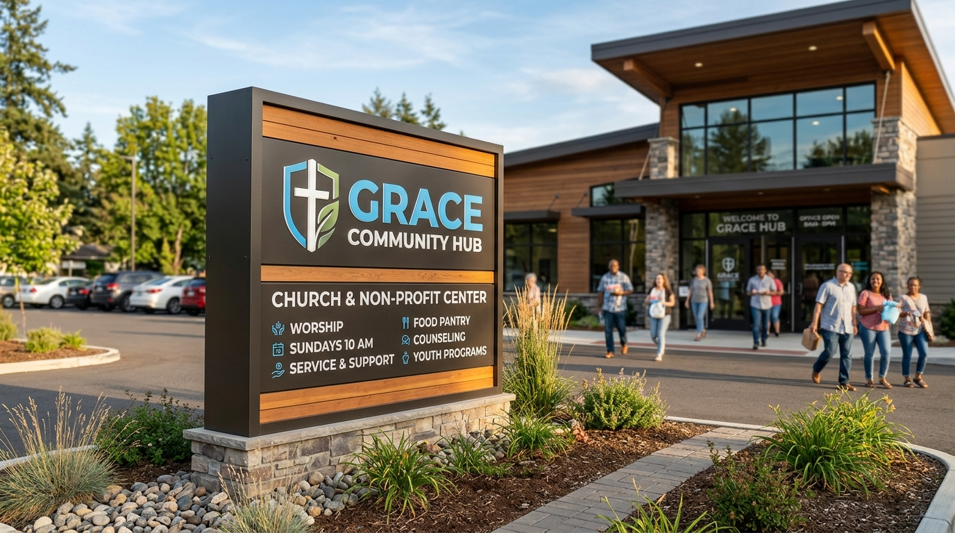 Signs for Non‑Profit & Churches - City Signworks project photo