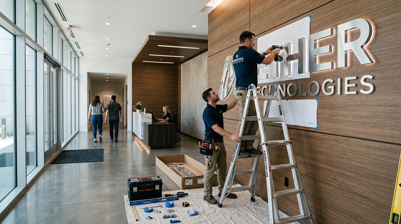 Lobby Signs - City Signworks project photo