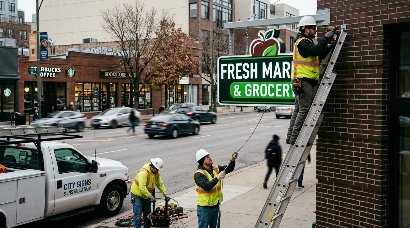 Sign Installation - City Signworks project photo