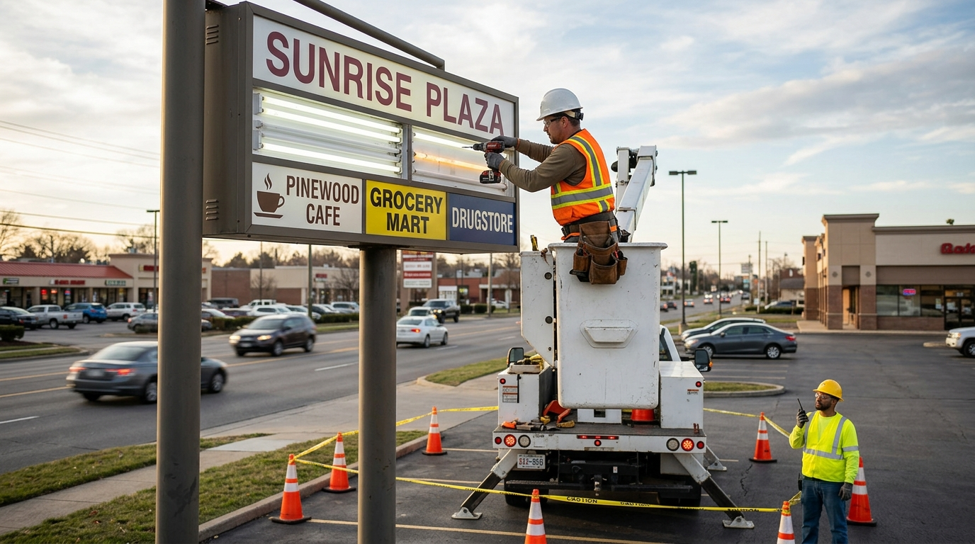 Sign Maintenance & Repair - City Signworks project photo