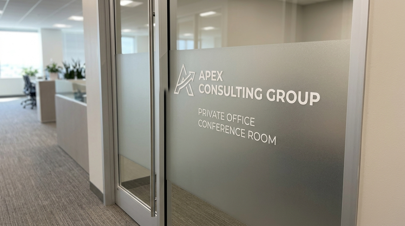 Privacy Vinyl - City Signworks project photo